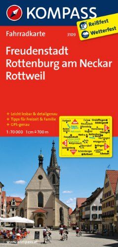 Freudenstadt - Rottenburg am Neckar - Rottweil 1 : 70 000: Fahrradkarte. GPS-genau - Preis vom 09.10.2026 07:28:09 h