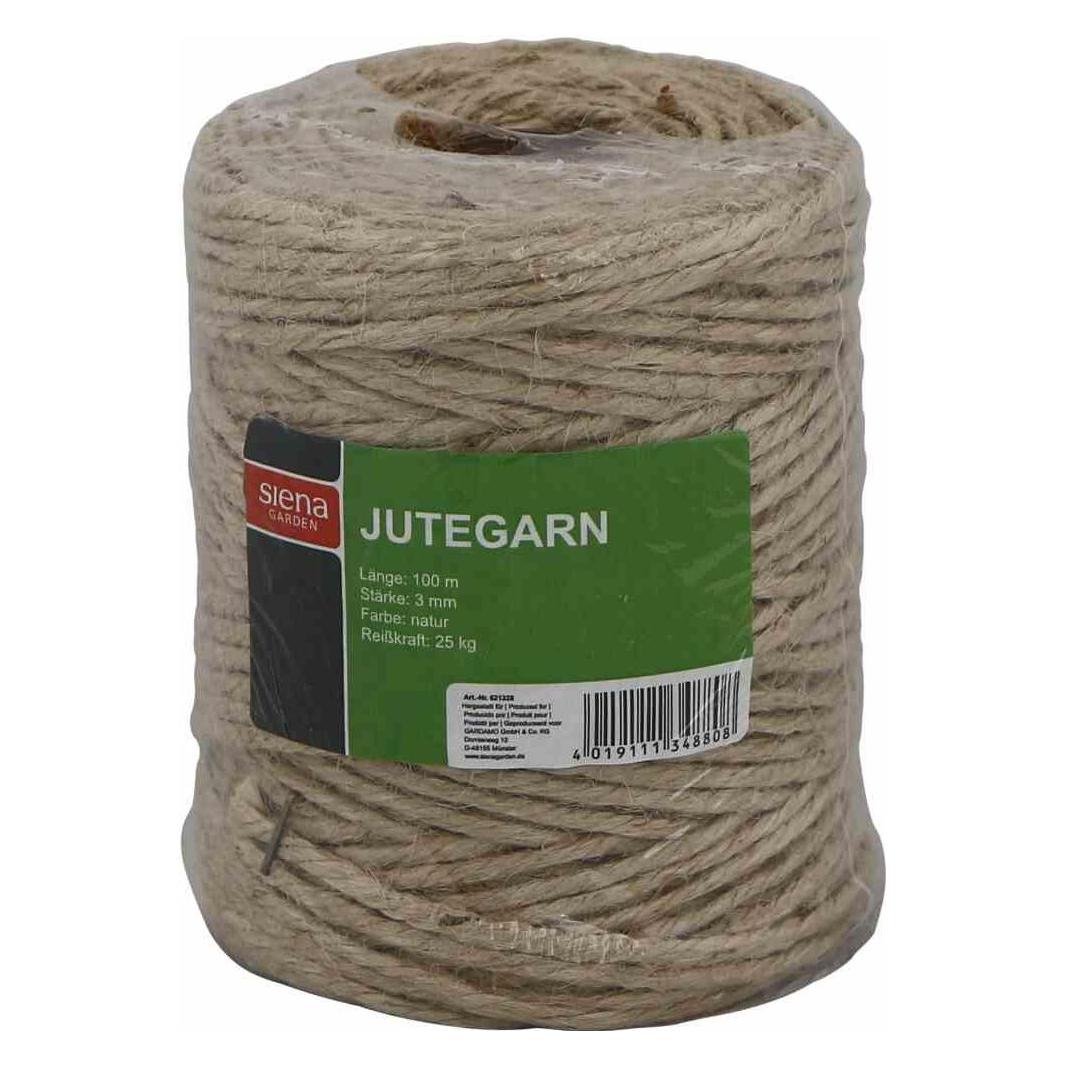 Siena Garden Siena Jutegarn natur 100mx3,0mm Reisskraft 25kg (0.30 cm) (621328)