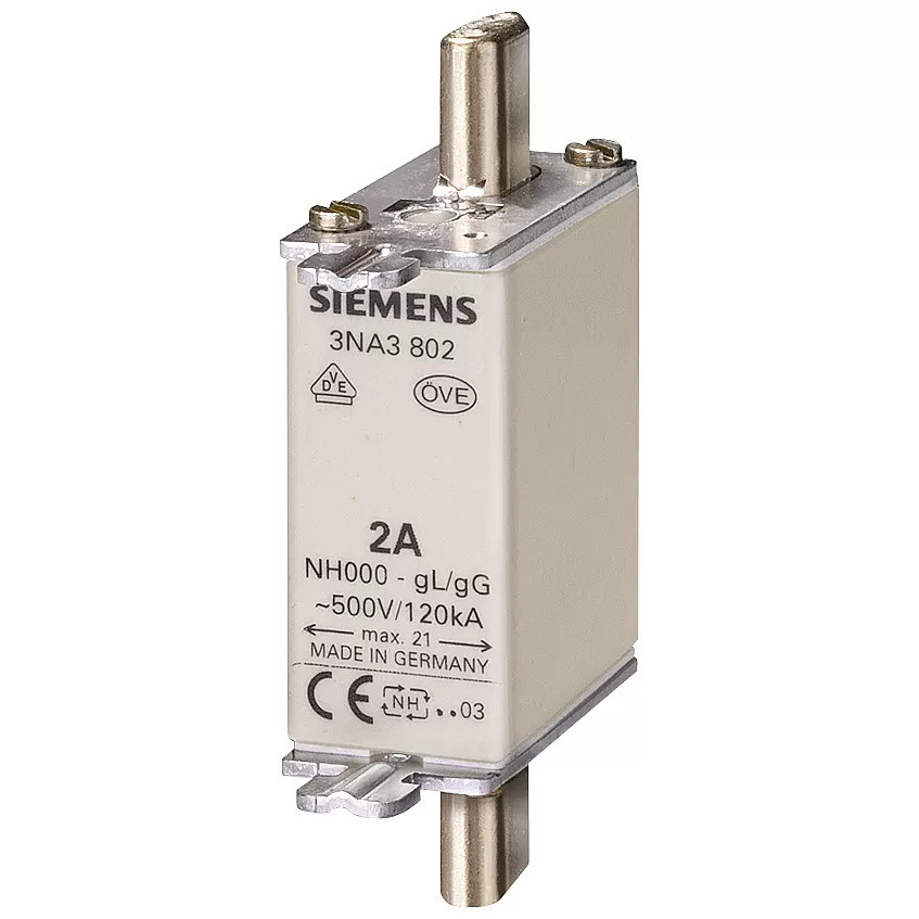 Siemens Zekering NH 500V T-00 40A