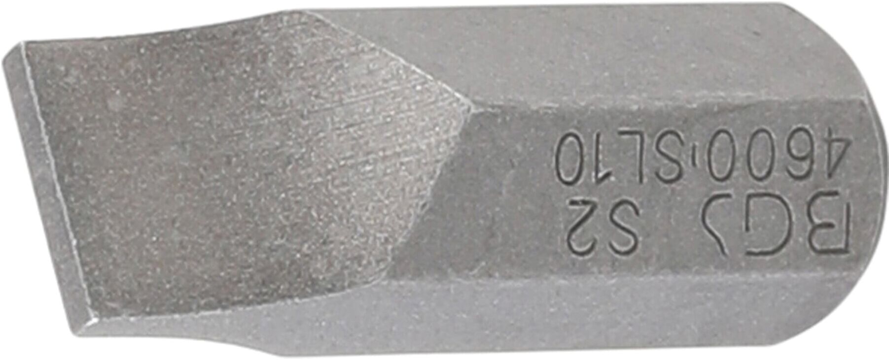 BGS Bit 4600, Antrieb Außensechskant 10 mm (3/8"), Schlitz 10 mm ; BGS technic)