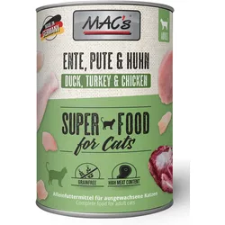 MAC ́s CAT Ente/Pute/Huhn 6x400 g