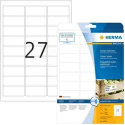 Herma, Etiketten, Etiketten