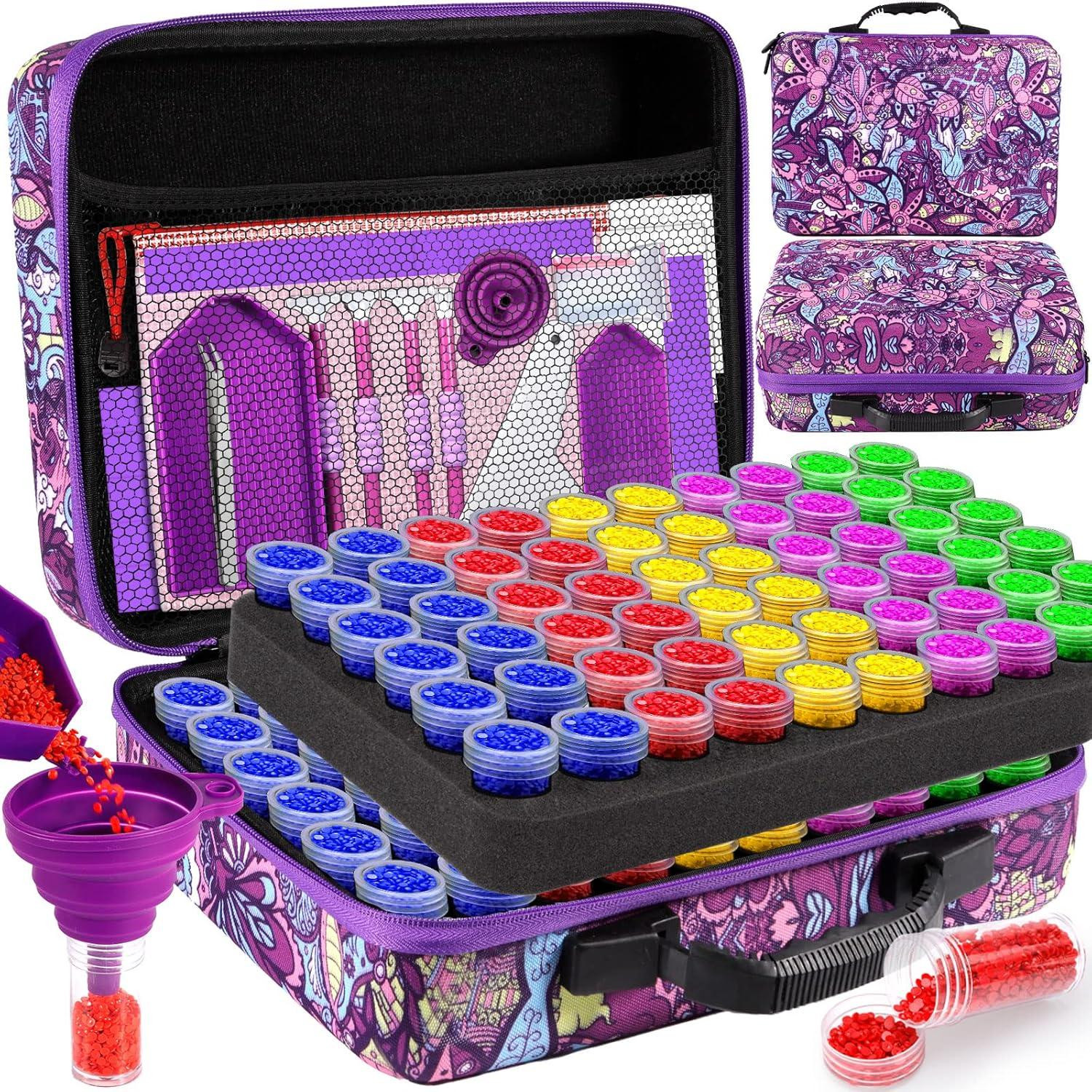 Diamond painting opbergdoos met 120 compartimenten voor diamant schilder accessoires