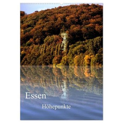Essen Höhepunkte (Wandkalender 2026 DIN A2 hoch), CALVENDO Monatskalender