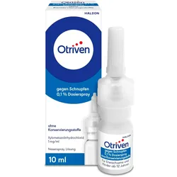 OTRIVEN 0,1% Dosierspray o.Konservierungsstoffe 10 ml