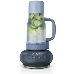 Ninja BlendBoss, Standmixer, Grau, Blau