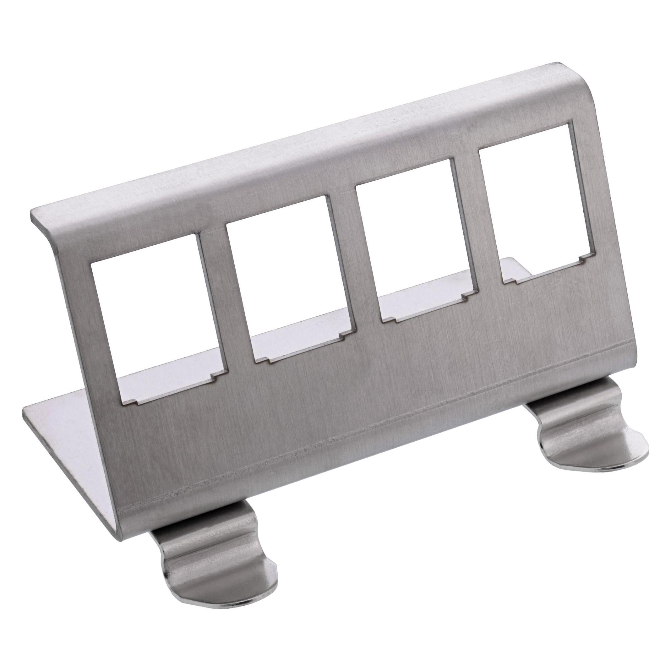 InLine Keystone SNAP-In Metall-Modulhalter (Keystone Modul) (76203F)