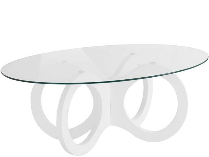 Ritmo-table Basse Blanc Brillant