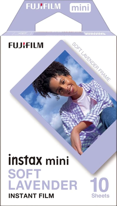 FujiFilm instax mini film Soft Lavendel 10 Stück, 10 Stück