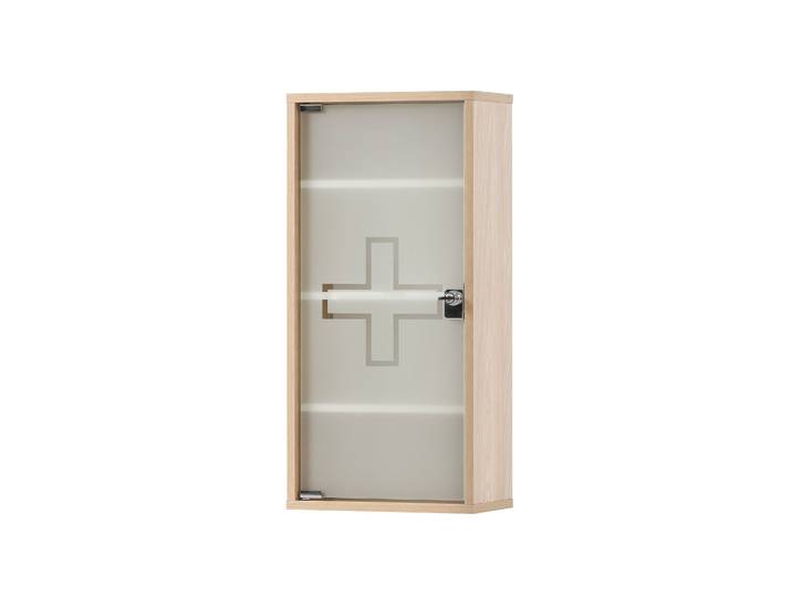 Tchibo - Medikamentenschrank - 34,5x19,5x71,5cm - braun -