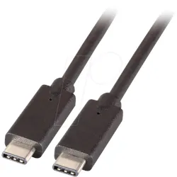 EFB K5283-3ASW.2 - USB 5 Gb/s Kabel, C Stecker auf C Stecker, 2 m