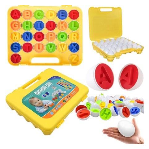 Maksik Lern-Ei-Puzzle mit Buchstabenkombination (54613765)