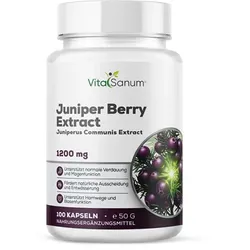 VitaSanum®- Wacholder (Juniperus communis) 500 mg – 1 Kapsel Tagesportion