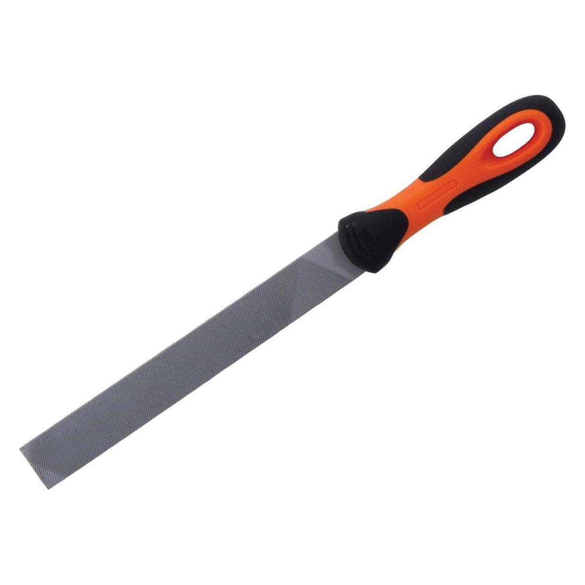 Bahco ERGO Flachfeile, Halbschlicht 200 mm (Hieb 2, 200 mm) (1-100-08-2-2)