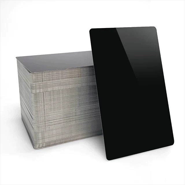 xTool Glossy Black Aluminum Business Cards (300pcs) P5020246