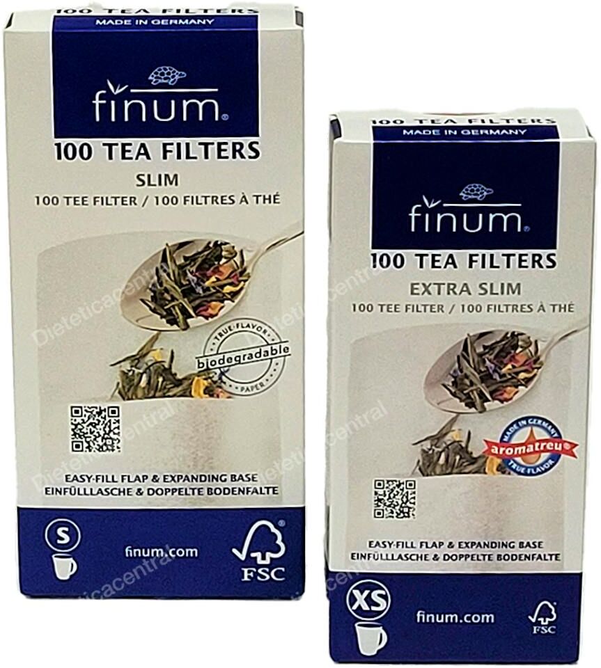 Finum filtros para infusion de celulosa tamaño xs bio