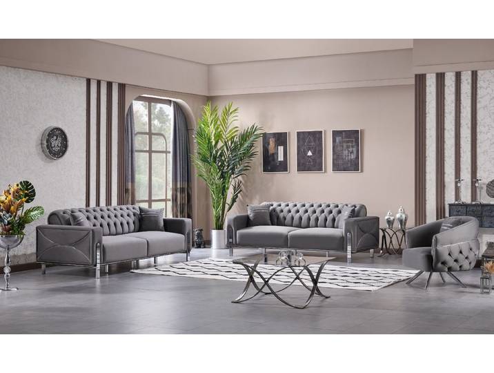 Nobelaa Sofa Sitzgruppe/Sofa Set - Wohnzimmergarnitur Lotus 3+3+1