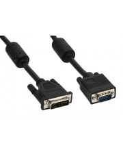InLine DVI-A Anschlusskabel analog 12+5 Stecker auf 15pol HD VGA 2m (17782)