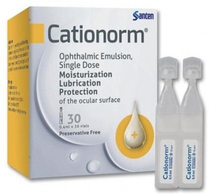 Cationorom Cationorm Single Dose Dry Eye 30 Single Dose