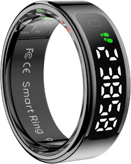 Inspire Essentials RingTrack R12 Smart Health & Fitness Ring 8 black