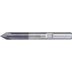 PFERD 23000116 - VHM Entgratfräser, 4 Schneiden, 60°, Ø6mm, TiAlN Schaft HB