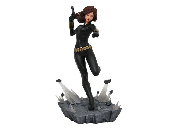 Diamond Select Actionfigur MARVEL PREMIER COLLECTION COMIC BLACK WIDOW STATUE