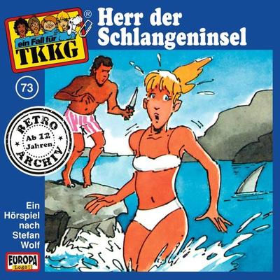 TKKG - Folge 73: Herr der Schlangeninsel - H.G. Francis,Stefan Wolf, Audio, 4064066626303
