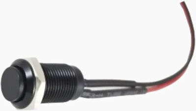 Allparts Momentary Kill Switch 10mm BK Schwarz