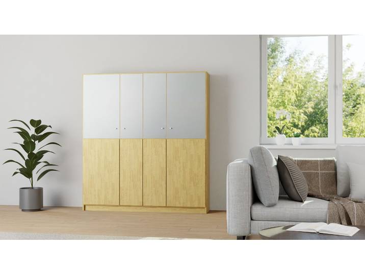 Buffetschrank mit Griffen Eiche