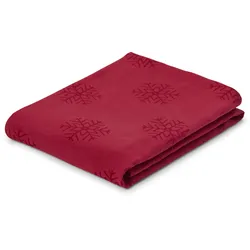 Tchibo - Jacquard-Tischdecke - rot