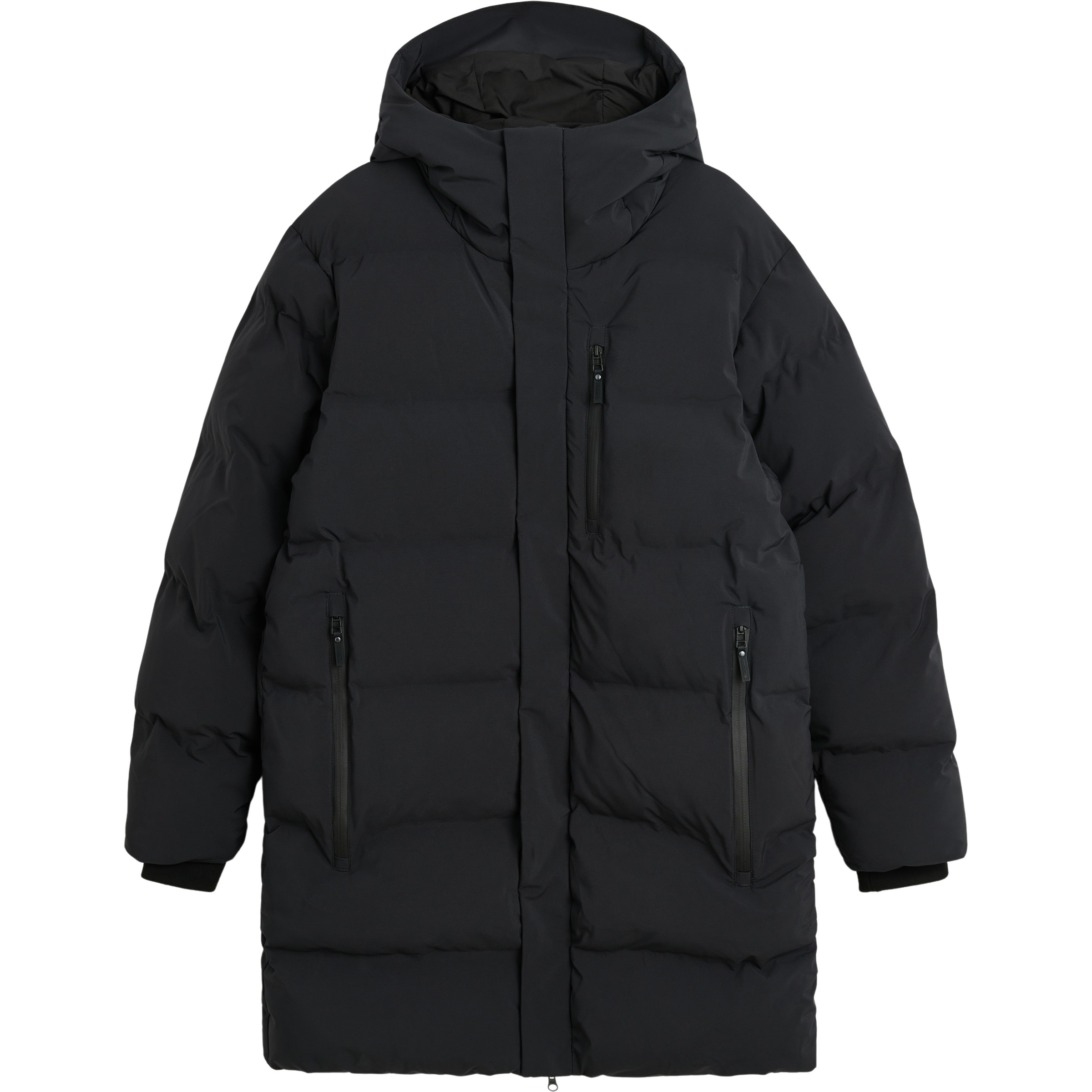 Tretorn Brick Puffer Parka Herren Winterjacke schwarz Größe S Lifestyle Winddicht Wasserabweisend