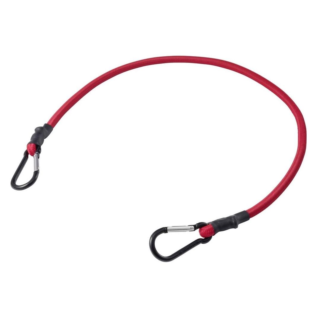 Toolcraft TO-11220834 Bungee cord (Ø x L) 10 mm x 800 mm Elastic, stretchy, incl. hook (TO-11220834)