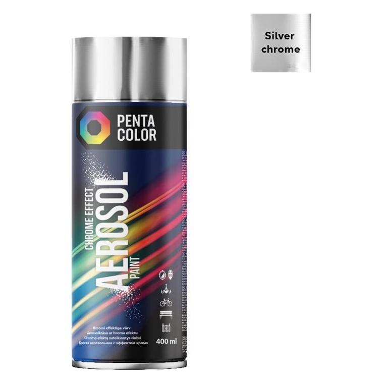 Pentacolor Paint Aeroso Penta Silver-Chrome 400ml (400 ml) (33033865)
