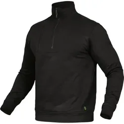 Zip-Sweatshirt-Flex-Line Schwarz, Größe L - schwarz - L