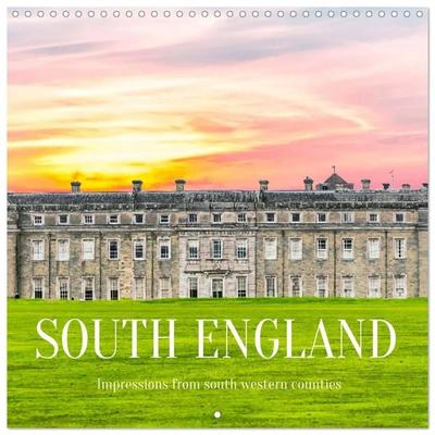 South England - Impressions from south western counties (Wall Calendar 2027 12 × 12 Inch) CALVENDO 12 Month Wall Calendar