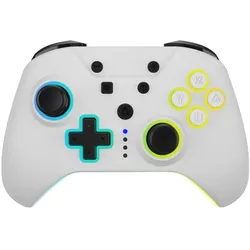Hyperkin NuRival Weiß Gamepad Analog / Digital Nintendo Switch, Nintendo Switch OLED