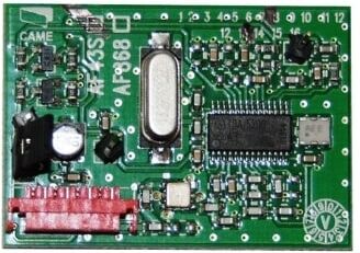 Came Scheda Radiofrequenza A 433,92mhz Ad Innesto Af43s