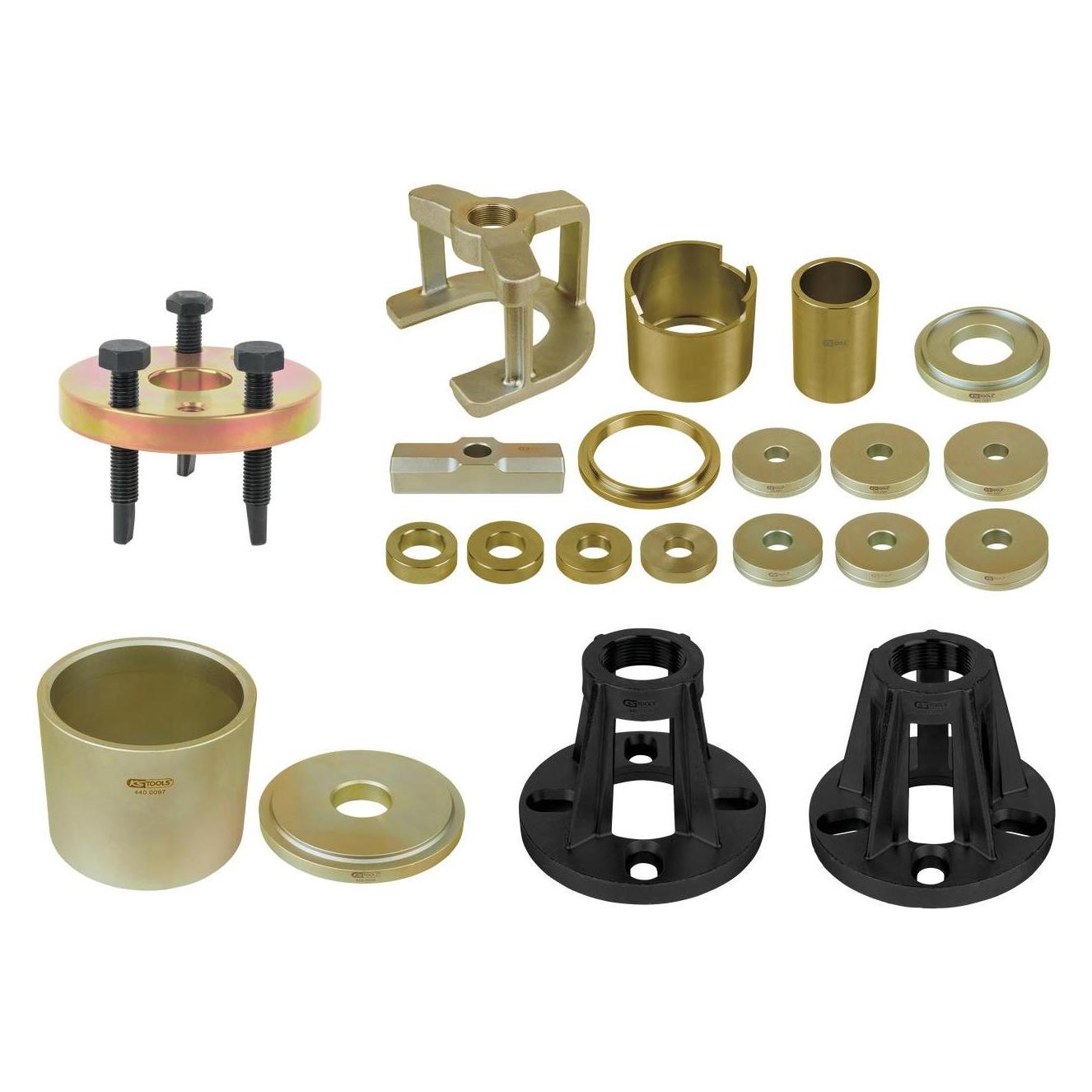 KS Tools Universal-Werkzeug-Satz zur De-/Montage von Achsteilen, 24-tlg. (440.9992) (440.9992)