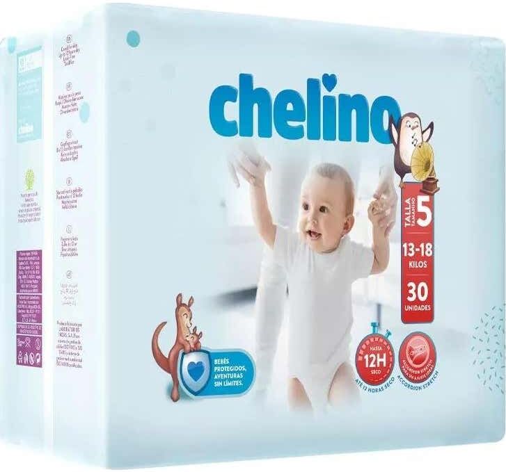 CHELINO Pannolino Piccoli Passi 13-18kg T5 30 Unità