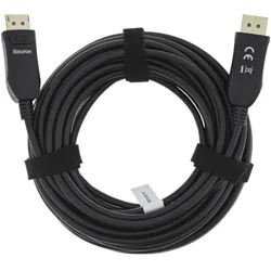 InLine DisplayPort – DisplayPort (40 m), Videokabel, Schwarz