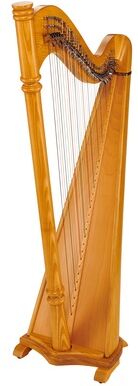Thomann Pillar Lever Harp 34 Strings