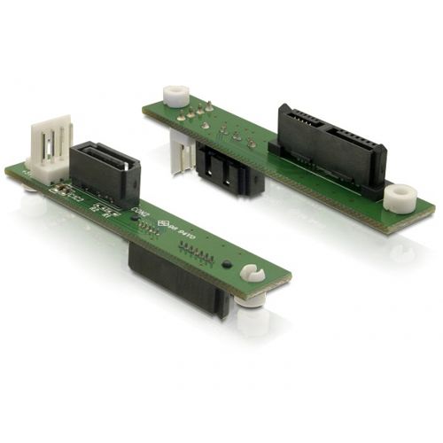 Delock SATA Slimline 7+6pin zu SATA 7pin