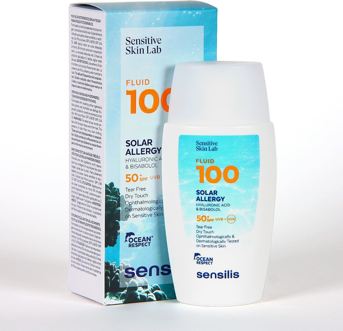 Sensilis Fluid 100 Solar Allergy SPF50+ 40 ml