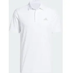 ADIDAS ULTIMATE365 JACQUARD POLO SHIRT, Größe L in Weiß Weiß