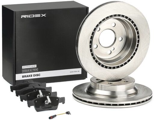 RIDEX 3405B0387 Kit dischi e pastiglie