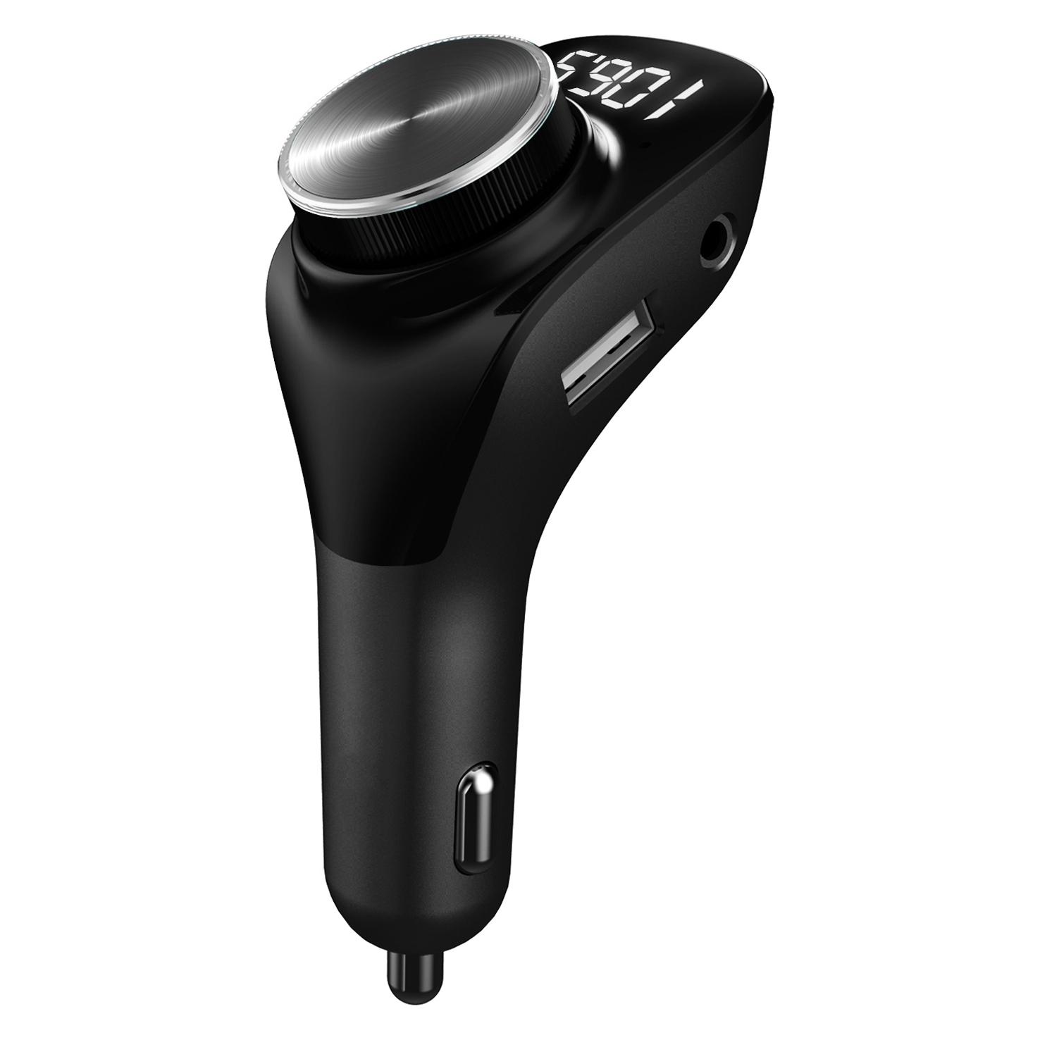Wave Bluetooth FM Sender, schwarz (WAVE-BT-FMTRANSM3)