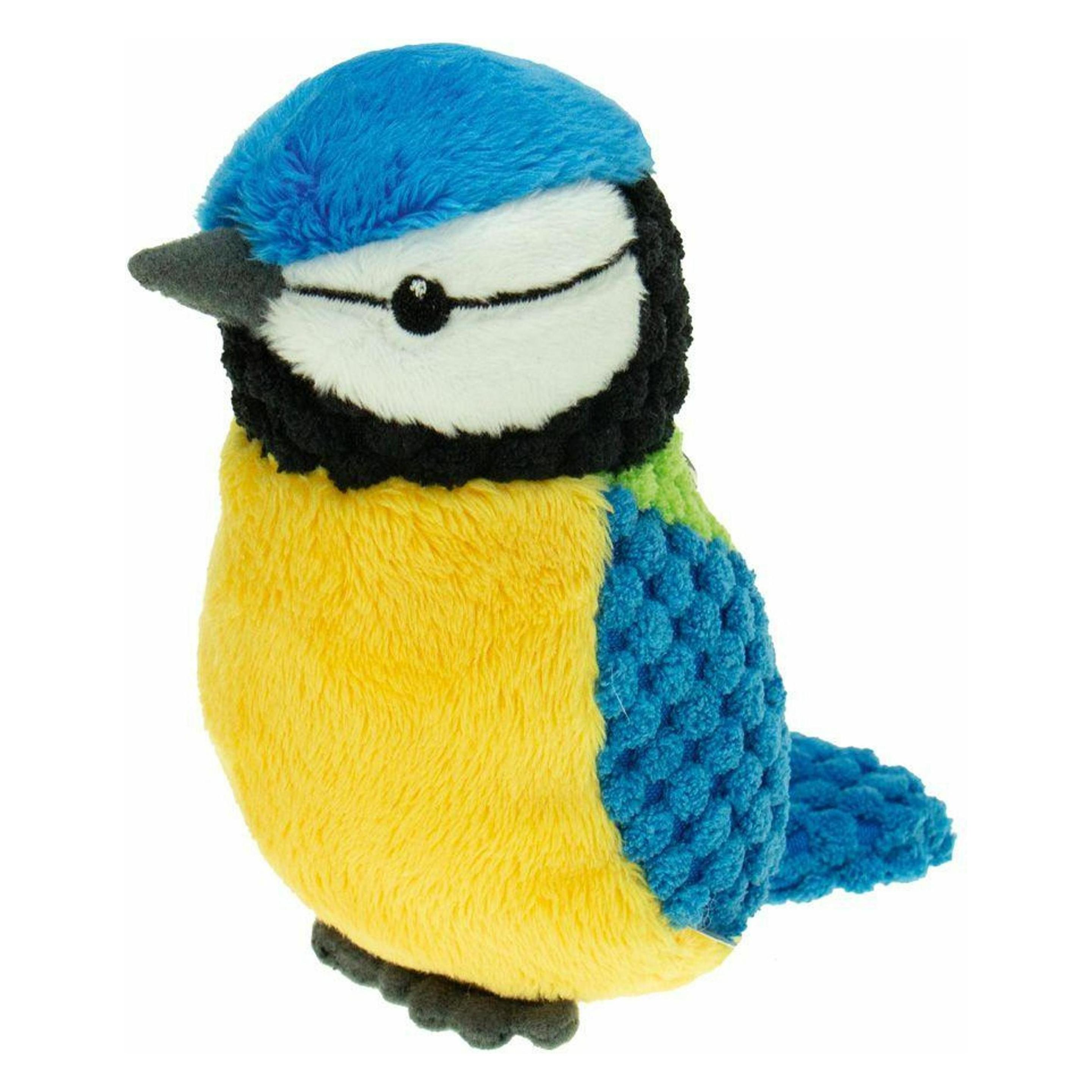 Trötsch - Unsere Vogelwelt Plüsch Blaumeise 12 cm mit Karabiner (9.50 cm) (81255N)