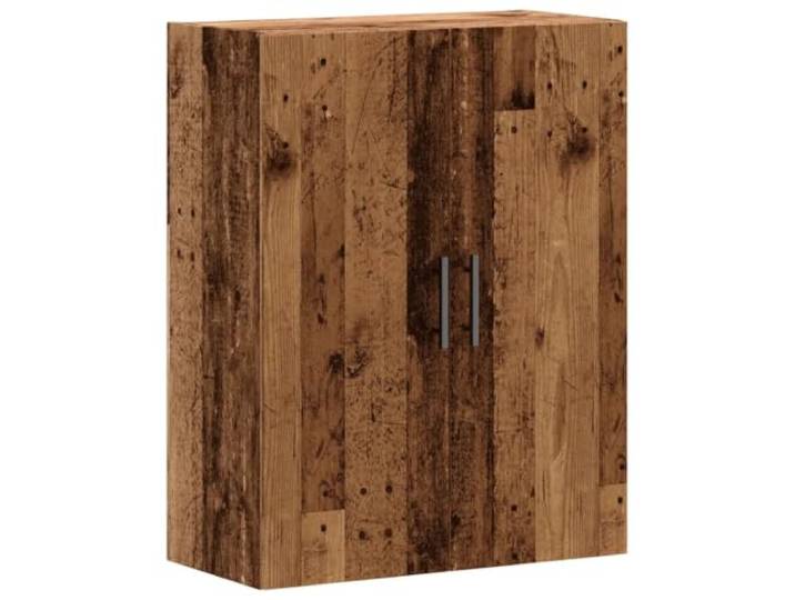 Vintage Wandschrank im eleganten Design, praktische Aufbewahrung, 69,5 x 34 x 90 cm, aus Holz, Altholz, 02_0051126