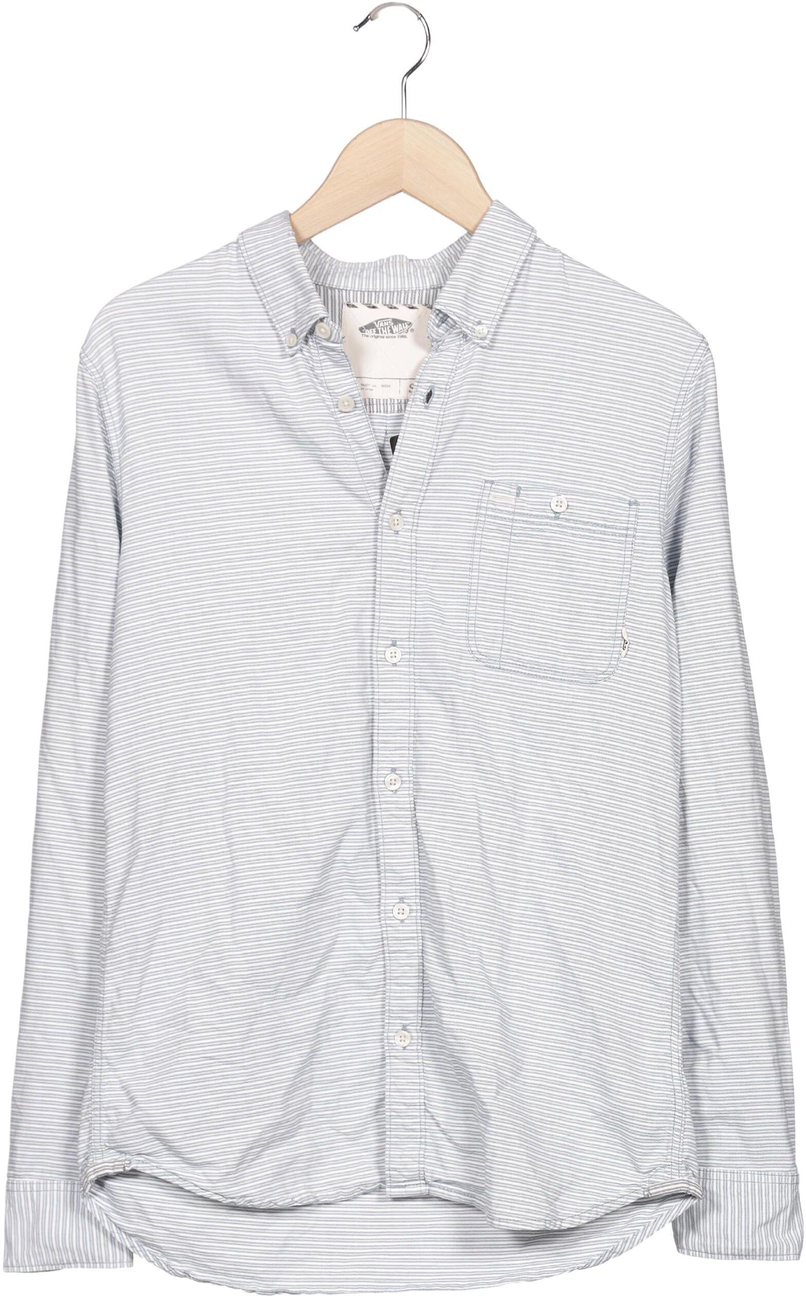 Vans Herren Hemd, Hellblau, Gr. S, Baumwolle - Second Hand