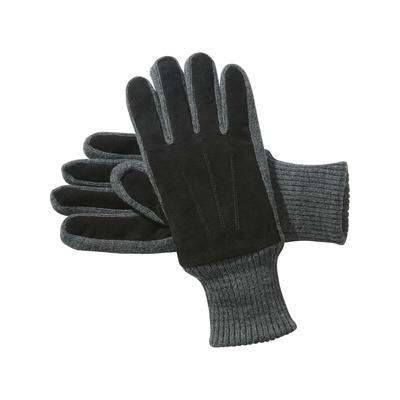 Lederhandschuhe BABISTA "Handschuh DRAGOTELLI", Herren, Gr. 1, grau, Obermaterial: 85% Schweinsleder leather pig. 15% Polyacryl PAN., Handschuhe